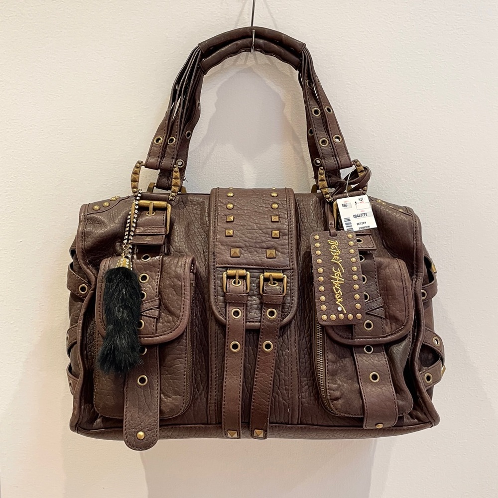 Betsey Johnson bold vintage Genuine Large bag.